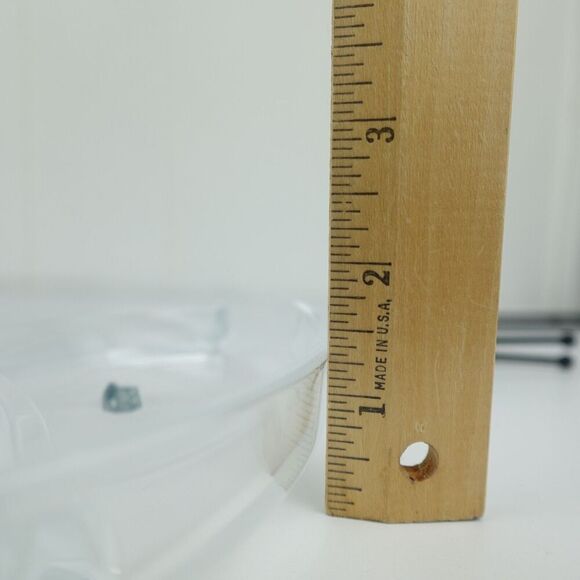 Cristal D’Arques JD Durand Florence Frosted Petal 4 Section Crystal Serving Dish - Picture 9 of 9